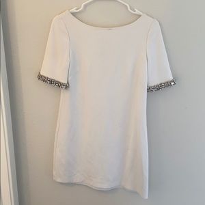 White dress with jewels